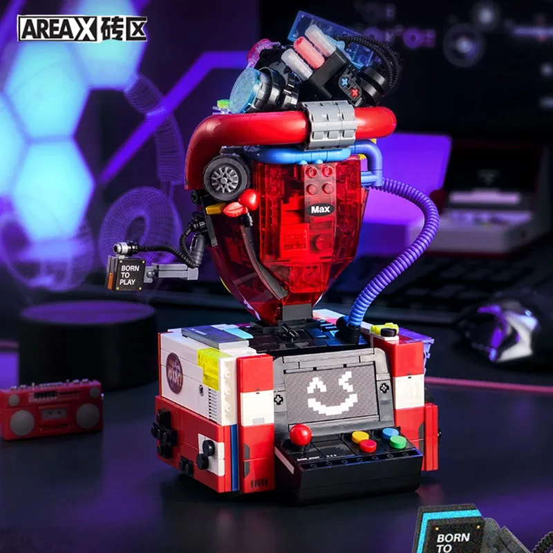 Моделирование игровой консоли для отдыха AREAX, строительные блоки, пазл в сборе, модель, кирпичи, игрушка, настольное украшение, детский праздничный подарок
Моделирование игровой консоли для отдыха AREAX, строительные блоки, пазл в сборе, модель, кирпичи, игрушка, настольное украшение, детский праздничный подарок