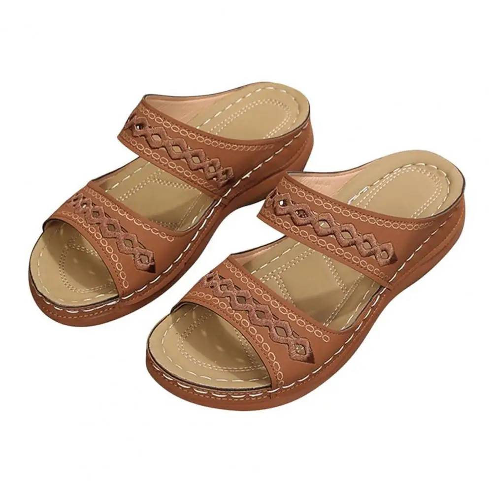 Women's Bohemia Mules Orthopedic Slip-on Sandals Anti-slip Open Toe Casaul Beach Shoes Summer Sandals for Daily Walking Grocery
Women's Bohemia Mules Orthopedic Slip-on Sandals Anti-slip Open Toe Casaul Beach Shoes Summer Sandals for Daily Walking Grocery