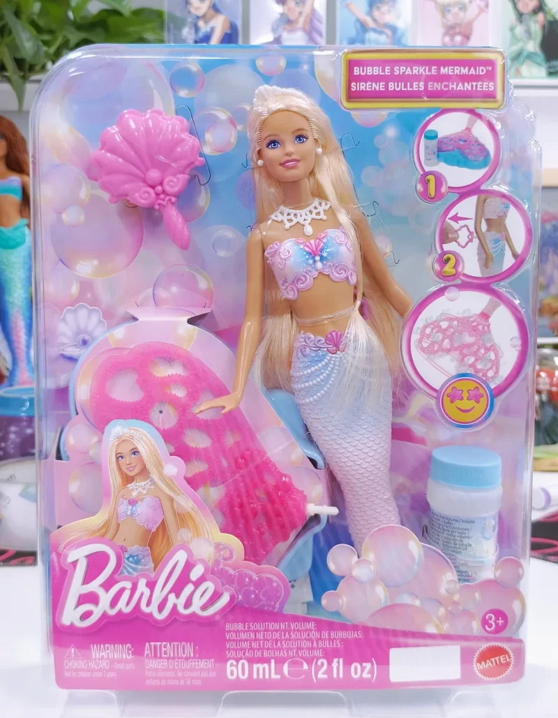 In Stock Genuine Barbieflower Magic Mermaid Bubble Sparkle Merm Sirene Bulles Enchantees Doll Jdm73 Jdm72 Jlw56 Collectibles
In Stock Genuine Barbieflower Magic Mermaid Bubble Sparkle Merm Sirene Bulles Enchantees Doll Jdm73 Jdm72 Jlw56 Collectibles