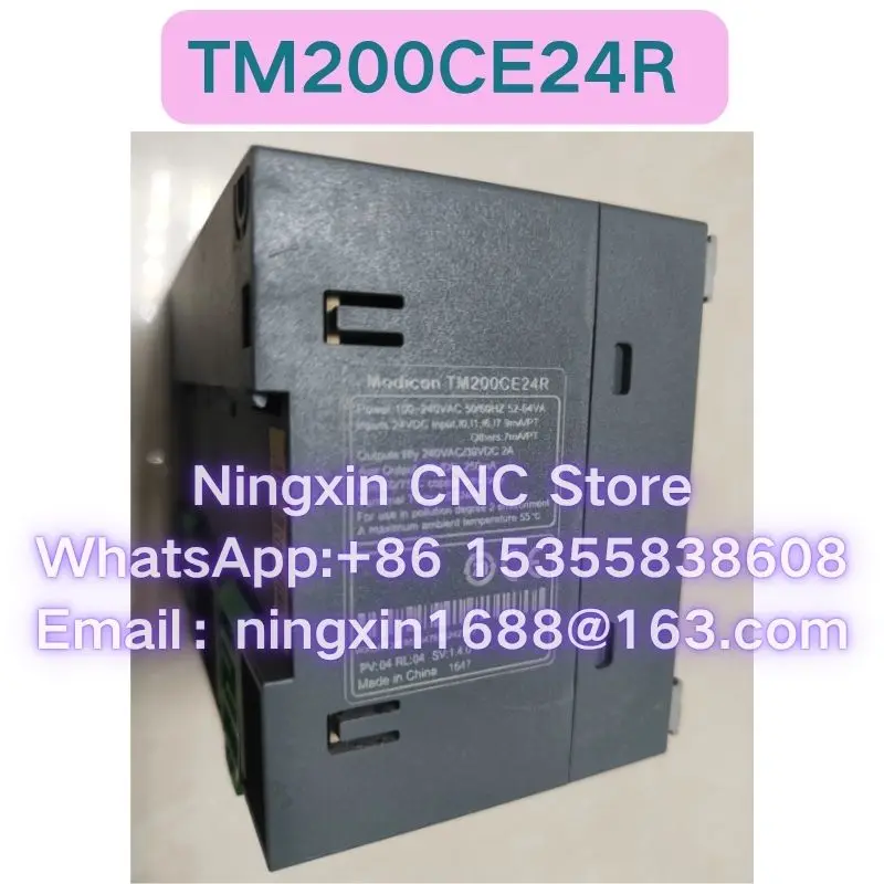 Latest Quotation Used TM200CE24R PLC module Functional test OK Fast delivery
Latest Quotation Used TM200CE24R PLC module Functional test OK Fast delivery
