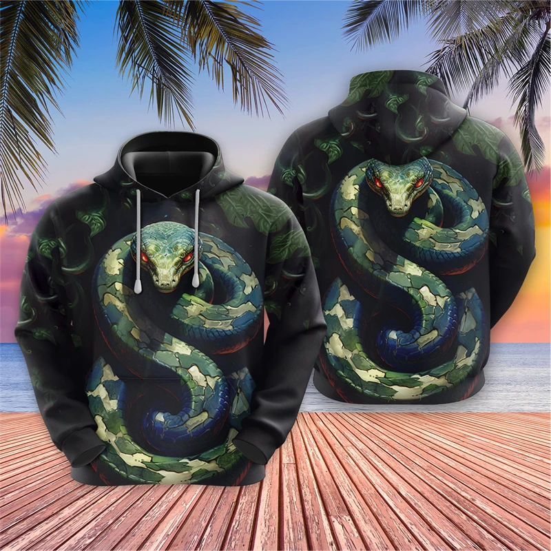 Animal Naja Graphic Sweatshirts Goth Snake 3D Printed Hoodies For Men Clothes Casual Hip Hop Boy Pullovers Horror Y2k Hoody Tops
Animal Naja Graphic Sweatshirts Goth Snake 3D Printed Hoodies For Men Clothes Casual Hip Hop Boy Pullovers Horror Y2k Hoody Tops
