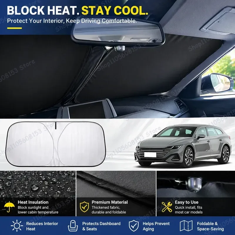 For Volkswagen Golf Polo Passat Tiguan Touareg Jetta Atlas Beetle Car Windshield Sun Shade UV Protection Heat Reflective
For Volkswagen Golf Polo Passat Tiguan Touareg Jetta Atlas Beetle Car Windshield Sun Shade UV Protection Heat Reflective
