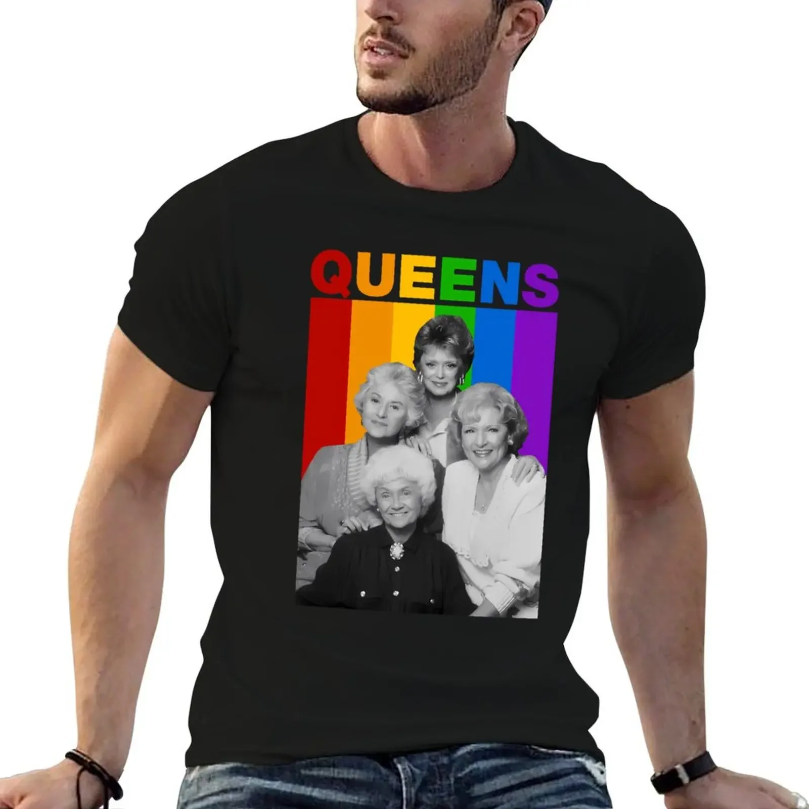 Golden Girls Queens T-Shirt oversized t shirt basketball graphic tees cute tops big and tall t shirts for men
Golden Girls Queens T-Shirt oversized t shirt basketball graphic tees cute tops big and tall t shirts for men