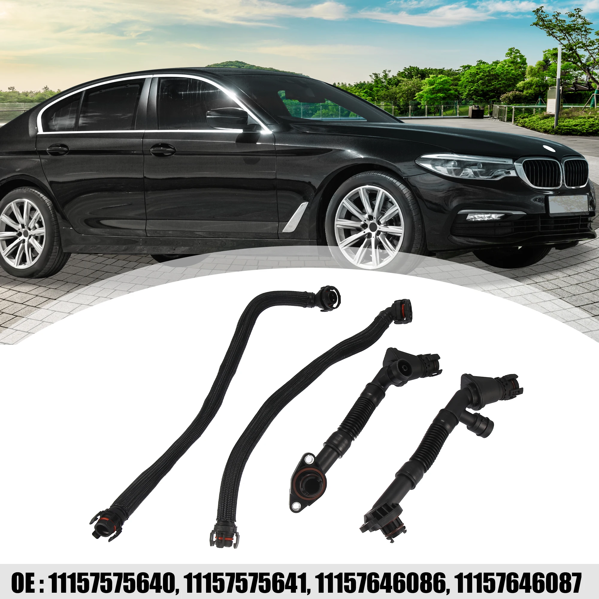 X Autohaux Crankcase Vent Hose Pipe Kit 11157575640/11157575641/11157646086/11157646087 for BMW 323/325/330/523/525/530/630/730i
X Autohaux Crankcase Vent Hose Pipe Kit 11157575640/11157575641/11157646086/11157646087 for BMW 323/325/330/523/525/530/630/730i