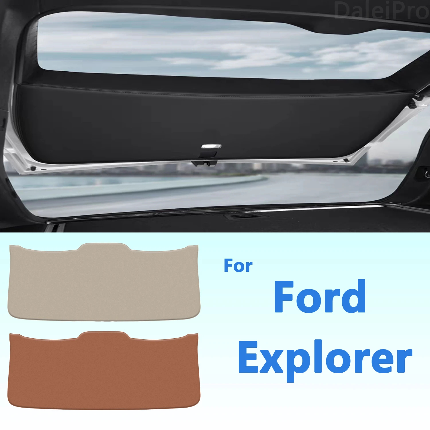 Для Ford Explorer 2020-2023 2024, автомобильная задняя дверь, устойчивая к царапинам защитная крышка багажника, противоударная кожаная декоративная накладка
Для Ford Explorer 2020-2023 2024, автомобильная задняя дверь, устойчивая к царапинам защитная крышка багажника, противоударная кожаная декоративная накладка