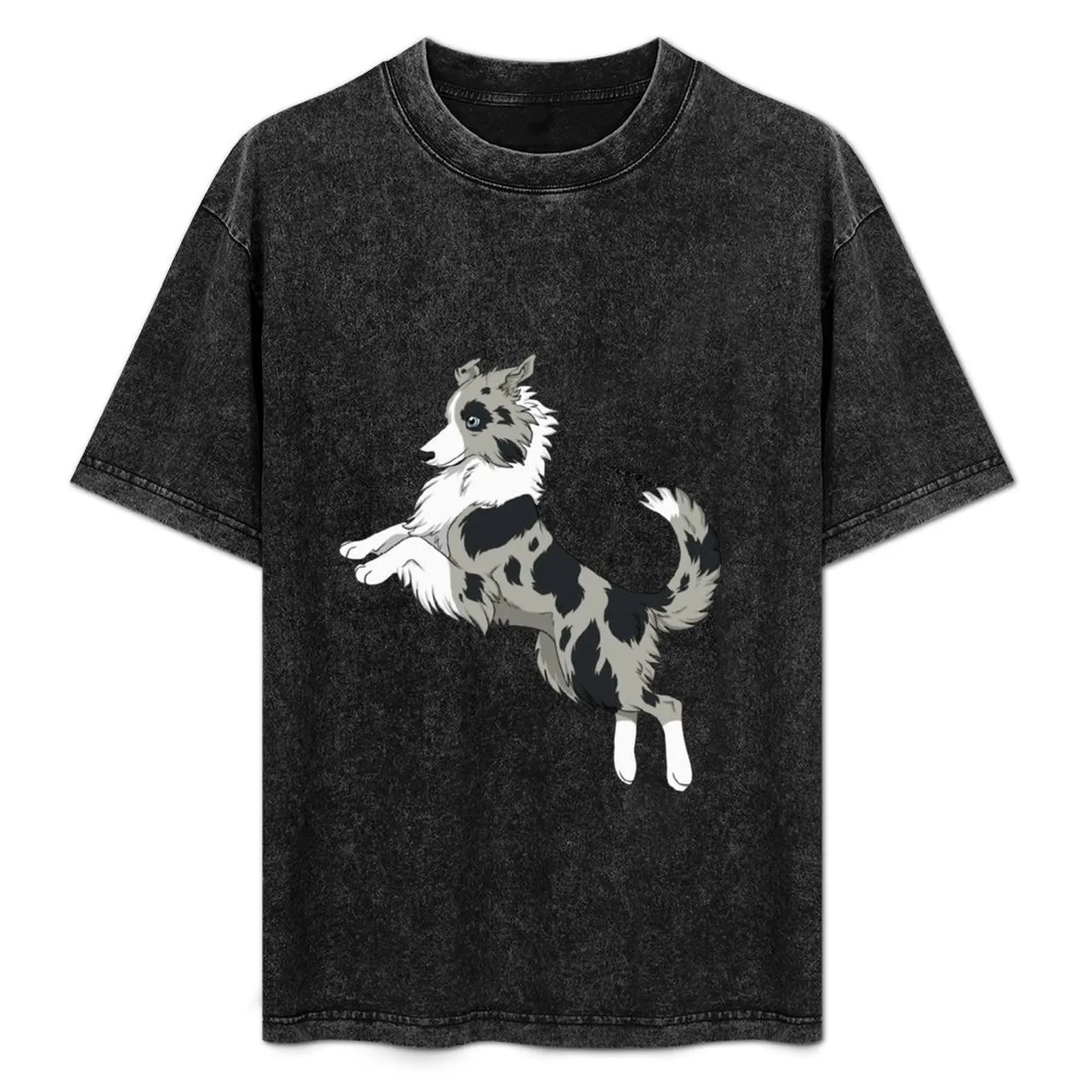 Border collie (blue merle) T-Shirt Sun Protective Outdoor Tee Top
Border collie (blue merle) T-Shirt Sun Protective Outdoor Tee Top