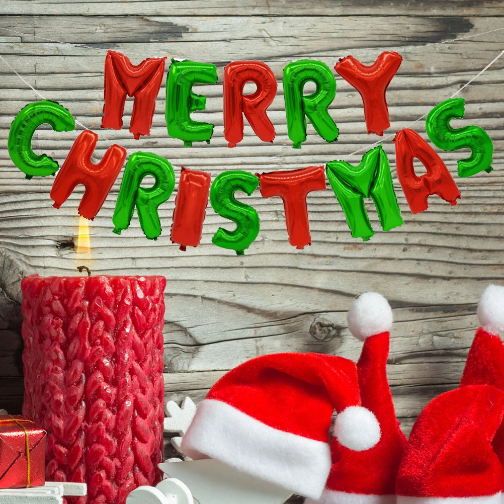 Christmas Balloon Set Foil Balloons MERRY CHRISTMAS Banner Home Office Party Decorations Holiday Celebrations Christmas
Christmas Balloon Set Foil Balloons MERRY CHRISTMAS Banner Home Office Party Decorations Holiday Celebrations Christmas