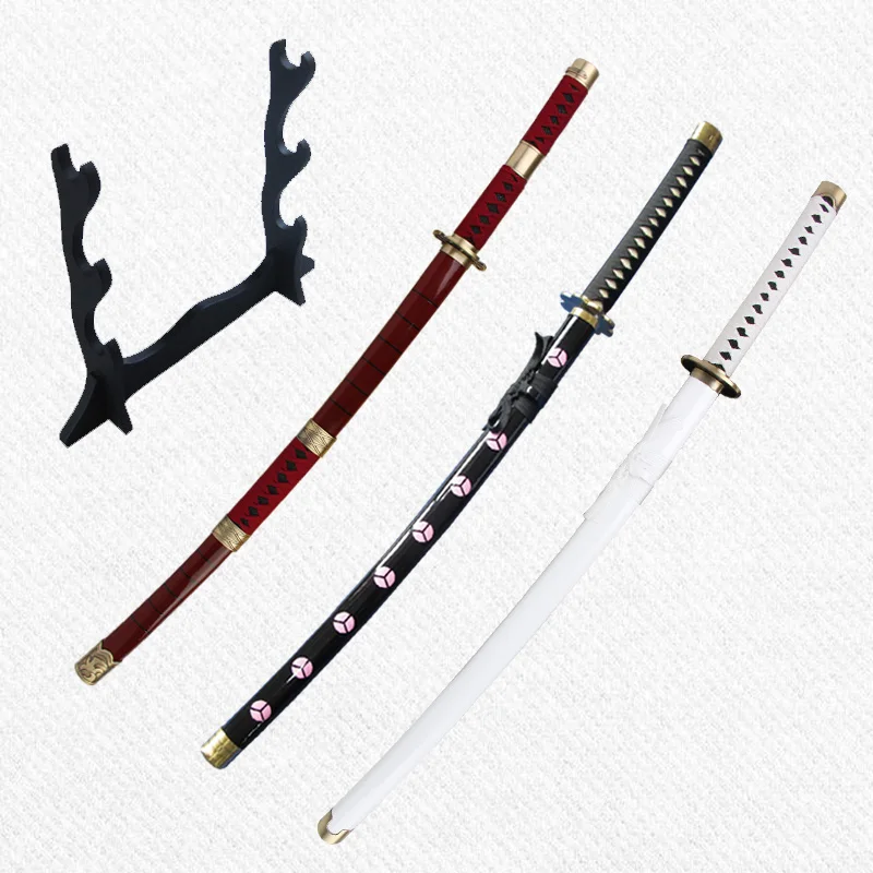 For Japanese Anime Cosplay Props Roronoa Zoro Swords Shusui Wado Ichimonji Kitetsu Yubashiri 1045 Steel Blade Full Tang Catanas
For Japanese Anime Cosplay Props Roronoa Zoro Swords Shusui Wado Ichimonji Kitetsu Yubashiri 1045 Steel Blade Full Tang Catanas
