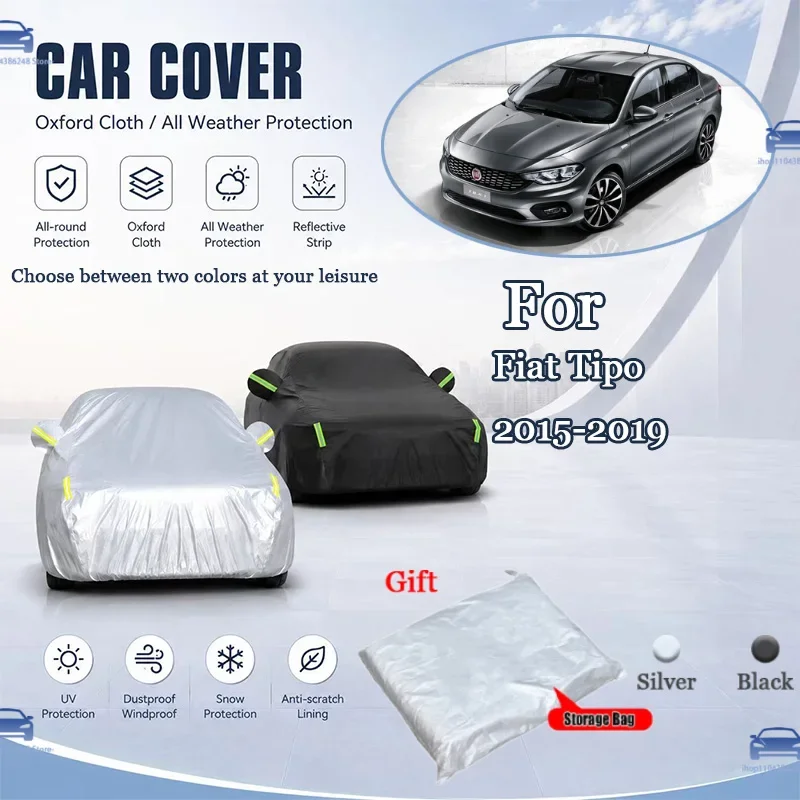 Suitable for Fiat Tipo 2015-2019 2016 2017 All Weather Oxford Car Cover UV Snow Dustproof Reflective Strips Outdoor Protection
Suitable for Fiat Tipo 2015-2019 2016 2017 All Weather Oxford Car Cover UV Snow Dustproof Reflective Strips Outdoor Protection