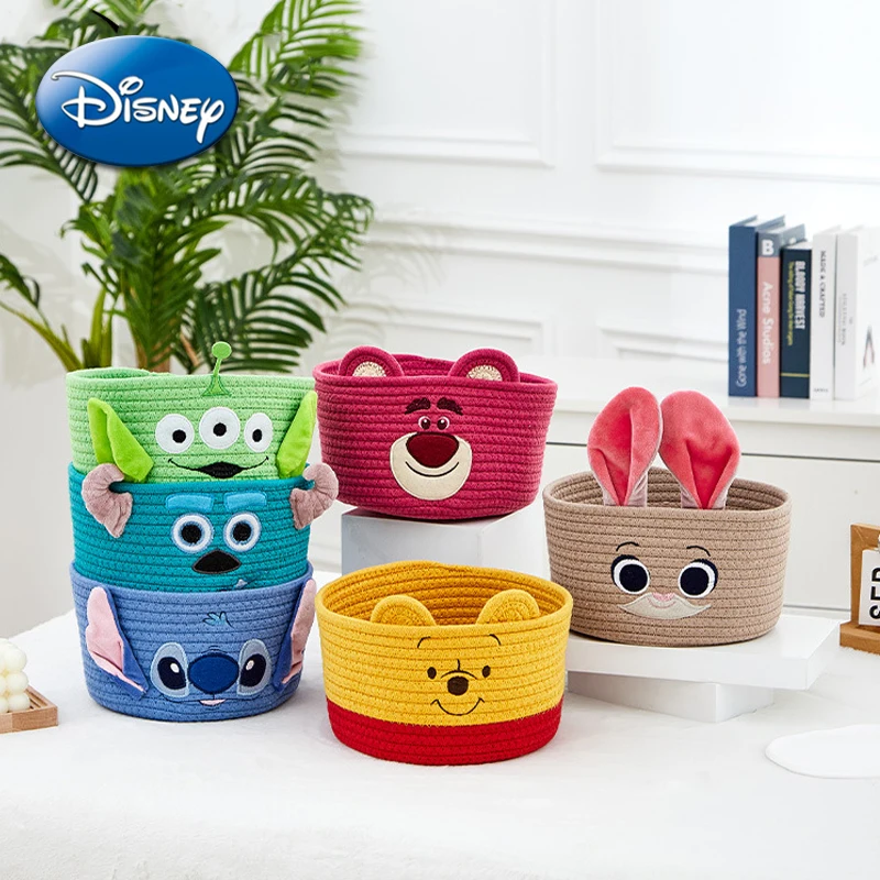 Disney Desktop Storage Basket Stitch Pooh Bear Cute Cartoon High Capacity Cosmetic Boxs Jewelry Pen Container Stationery Holder
Disney Desktop Storage Basket Stitch Pooh Bear Cute Cartoon High Capacity Cosmetic Boxs Jewelry Pen Container Stationery Holder