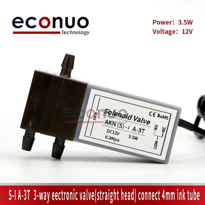 12V 3.8W Three-Way Solenoid Valve for UV Flatbed Printing Machine Inkjet Printer Spare Part
12V 3.8W Three-Way Solenoid Valve for UV Flatbed Printing Machine Inkjet Printer Spare Part