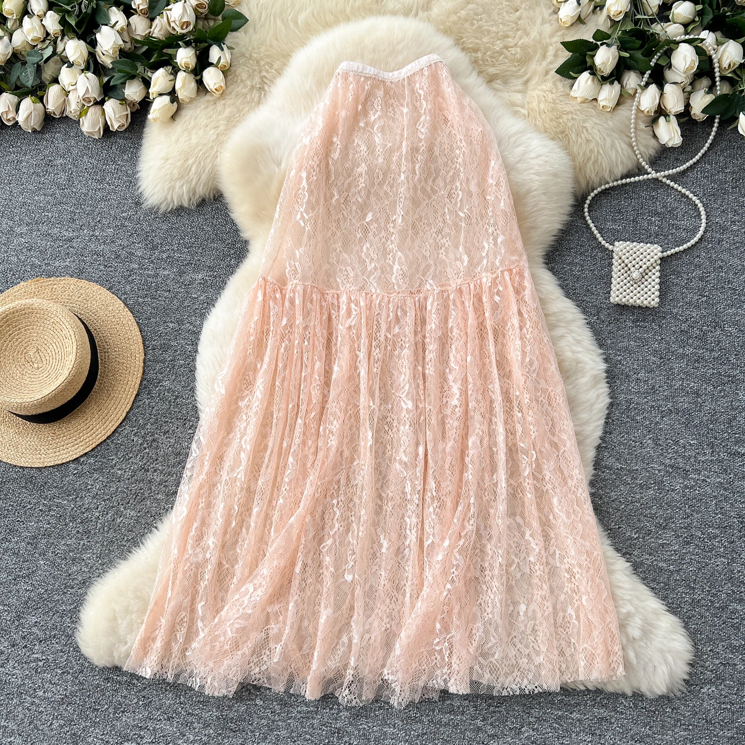 Women Sexy see through lace slim Skirt Party Fashion Vintage Luxury Skirts Goth Clothing dress
Women Sexy see through lace slim Skirt Party Fashion Vintage Luxury Skirts Goth Clothing dress