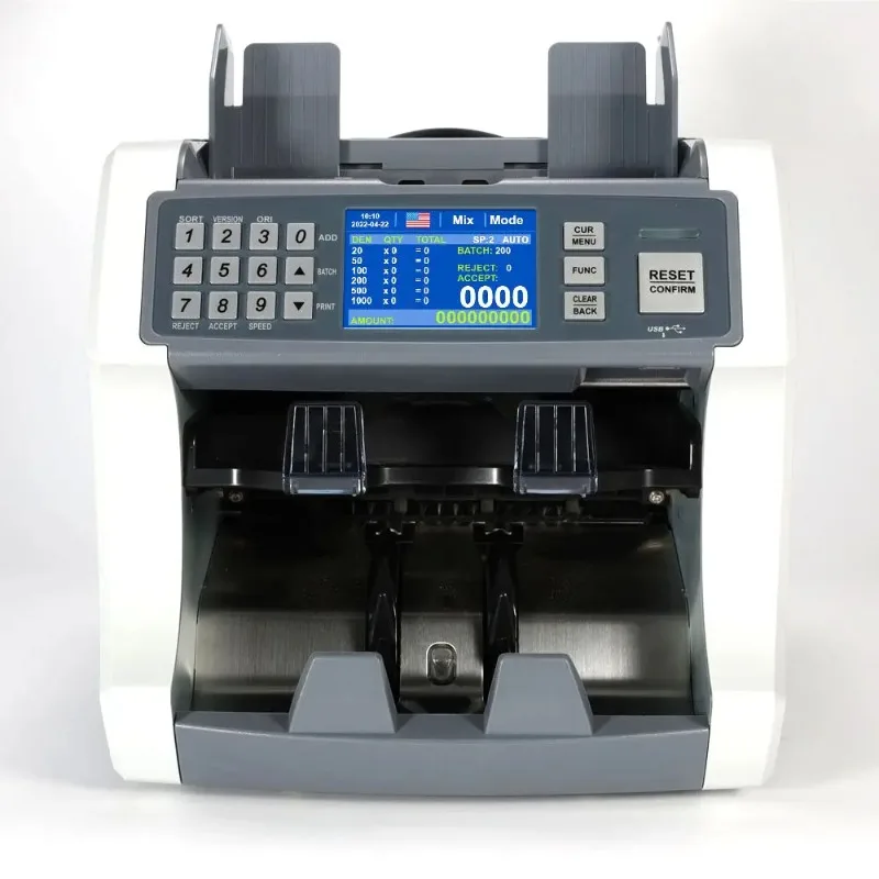 【Brand New】 Money Printing Machine Bill Counter Machine Money Counting Machine Fake Money Detector With UV MG IR CIS
【Brand New】 Money Printing Machine Bill Counter Machine Money Counting Machine Fake Money Detector With UV MG IR CIS