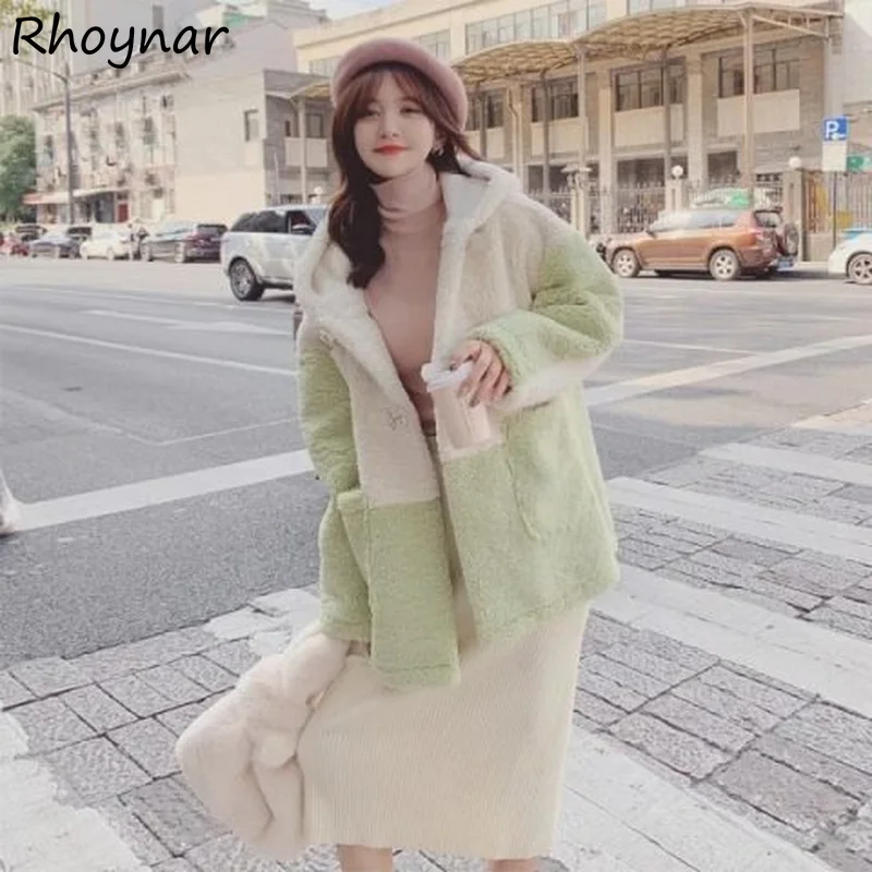 Hoodies Women Winter Hot Sale Patchwork Pockets Kawaii Hooded Korean Style Thermal College Fashion Cold Resistant Sweet Leisure
Hoodies Women Winter Hot Sale Patchwork Pockets Kawaii Hooded Korean Style Thermal College Fashion Cold Resistant Sweet Leisure