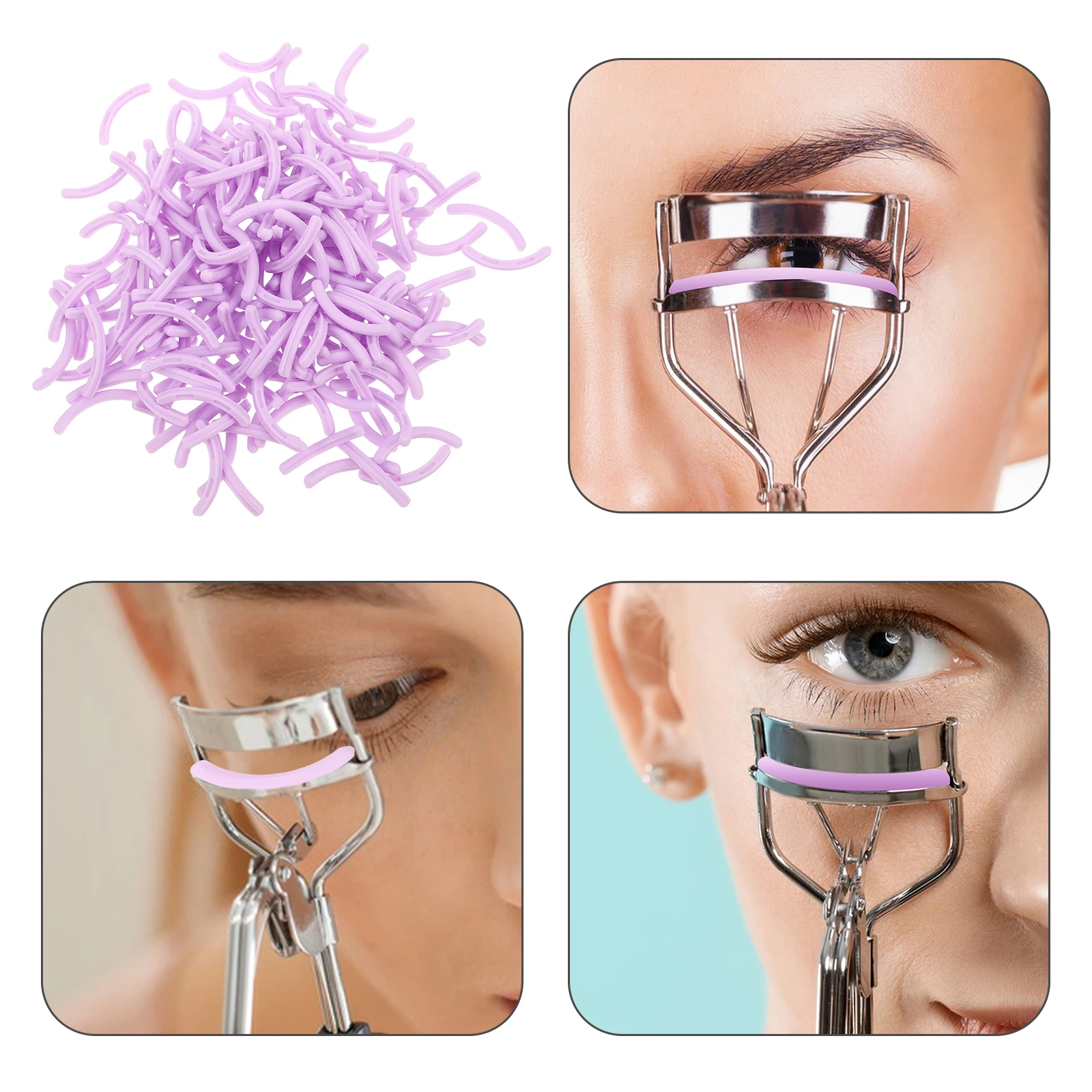 200pcs Eyelash Refill Soft Rubber Universal Replacement Strips Non-Slip Lash Curling Elastic Durable Mini Travel Size Lash
200pcs Eyelash Refill Soft Rubber Universal Replacement Strips Non-Slip Lash Curling Elastic Durable Mini Travel Size Lash