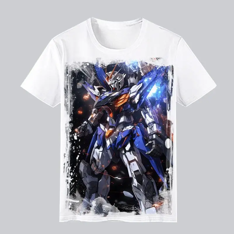 Gundam Collaboration Short-Sleeve T-Shirt for Boys, Mobile Suit Gundam Summer Merchandise, Anime Clothing
Gundam Collaboration Short-Sleeve T-Shirt for Boys, Mobile Suit Gundam Summer Merchandise, Anime Clothing