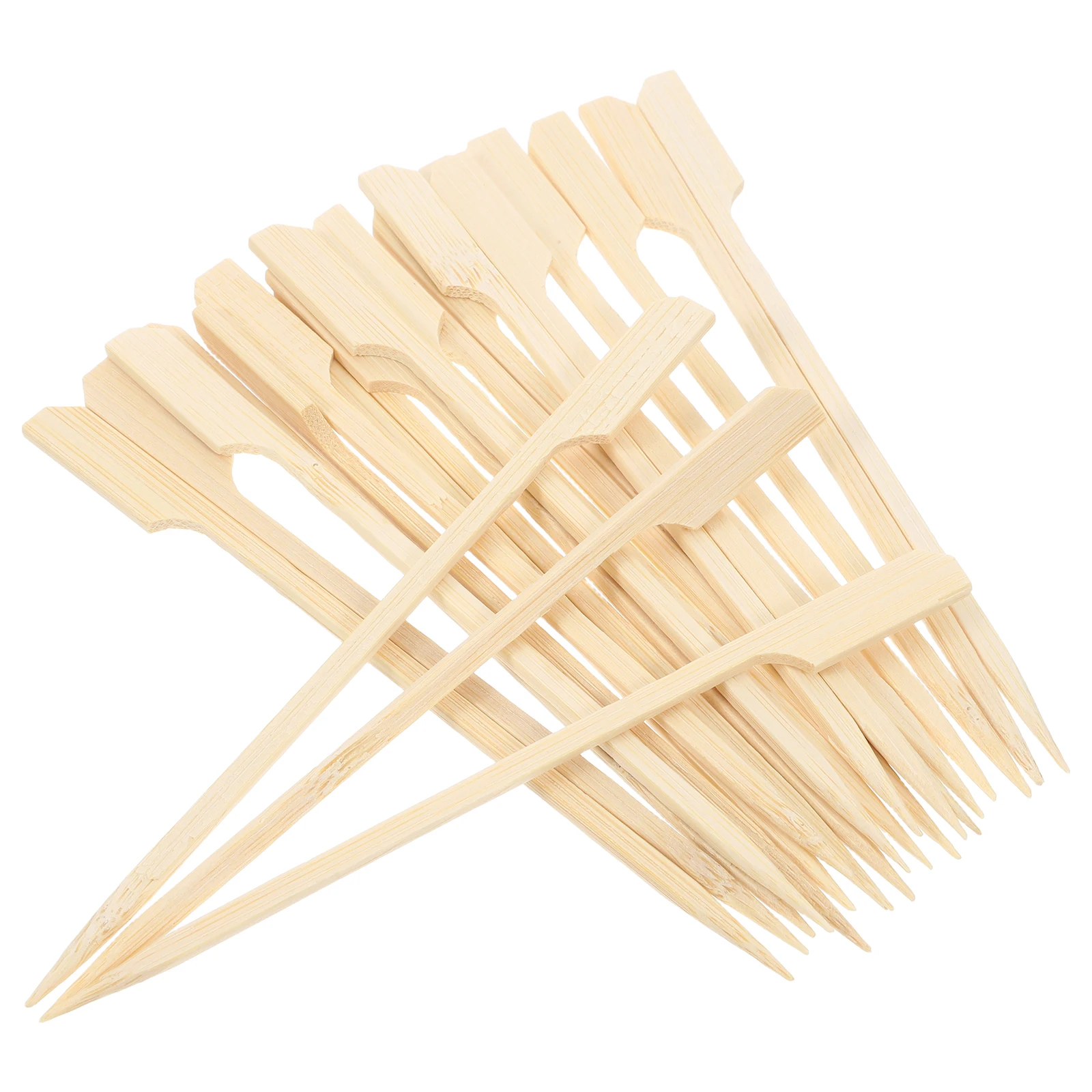 100pcs Skewers Picks Sharp Tip Appetizer Handle Grilling Supply Outdoor Kebab BBQ Tools Snack Kitchen Supplies
100pcs Skewers Picks Sharp Tip Appetizer Handle Grilling Supply Outdoor Kebab BBQ Tools Snack Kitchen Supplies