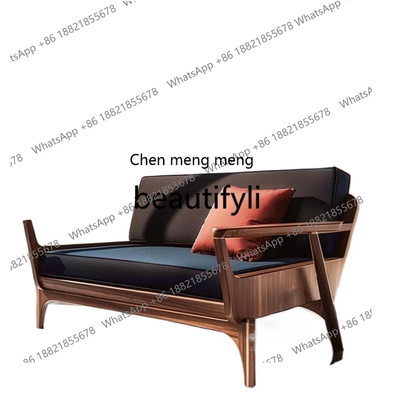 Light luxury black walnut ash wood solid wood new Chinese sofa office hotel high-end living room sofa R
Light luxury black walnut ash wood solid wood new Chinese sofa office hotel high-end living room sofa R