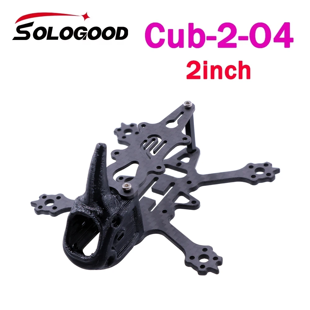 SoloGood Cub 2inch Propeller Frame Kit FPV RC Racing Drone DJI O4 lite Elrs 5.8G VTX Turbo Eos2 F722 1103 1104 1106 1204 Motor
SoloGood Cub 2inch Propeller Frame Kit FPV RC Racing Drone DJI O4 lite Elrs 5.8G VTX Turbo Eos2 F722 1103 1104 1106 1204 Motor