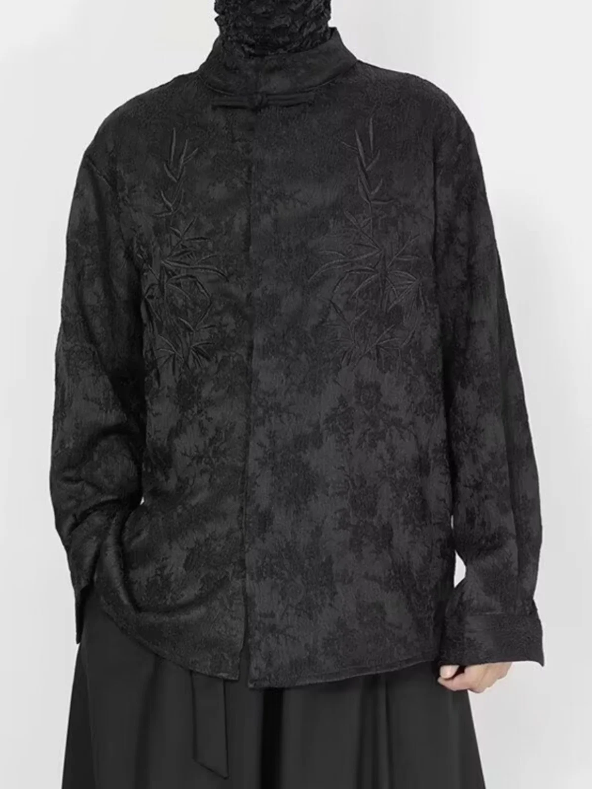 New Chinese Style Embroidered Long Sleeve Stand Collar Button up Shirt Mens Casual Vintage Fashionable Cotton Linen Shirt
New Chinese Style Embroidered Long Sleeve Stand Collar Button up Shirt Mens Casual Vintage Fashionable Cotton Linen Shirt