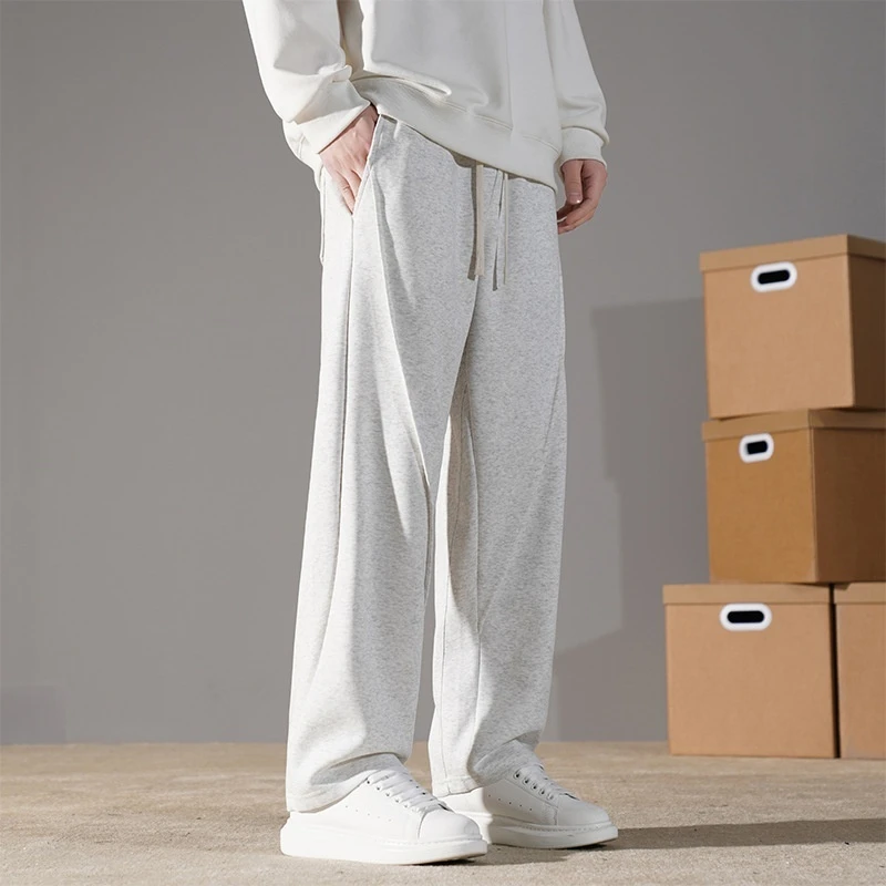 Y2k sportswear 1p Autumn and winter new men's slacks pants men's straight-leg trousers Hong Kong style loose wide-leg sweatpants
Y2k sportswear 1p Autumn and winter new men's slacks pants men's straight-leg trousers Hong Kong style loose wide-leg sweatpants