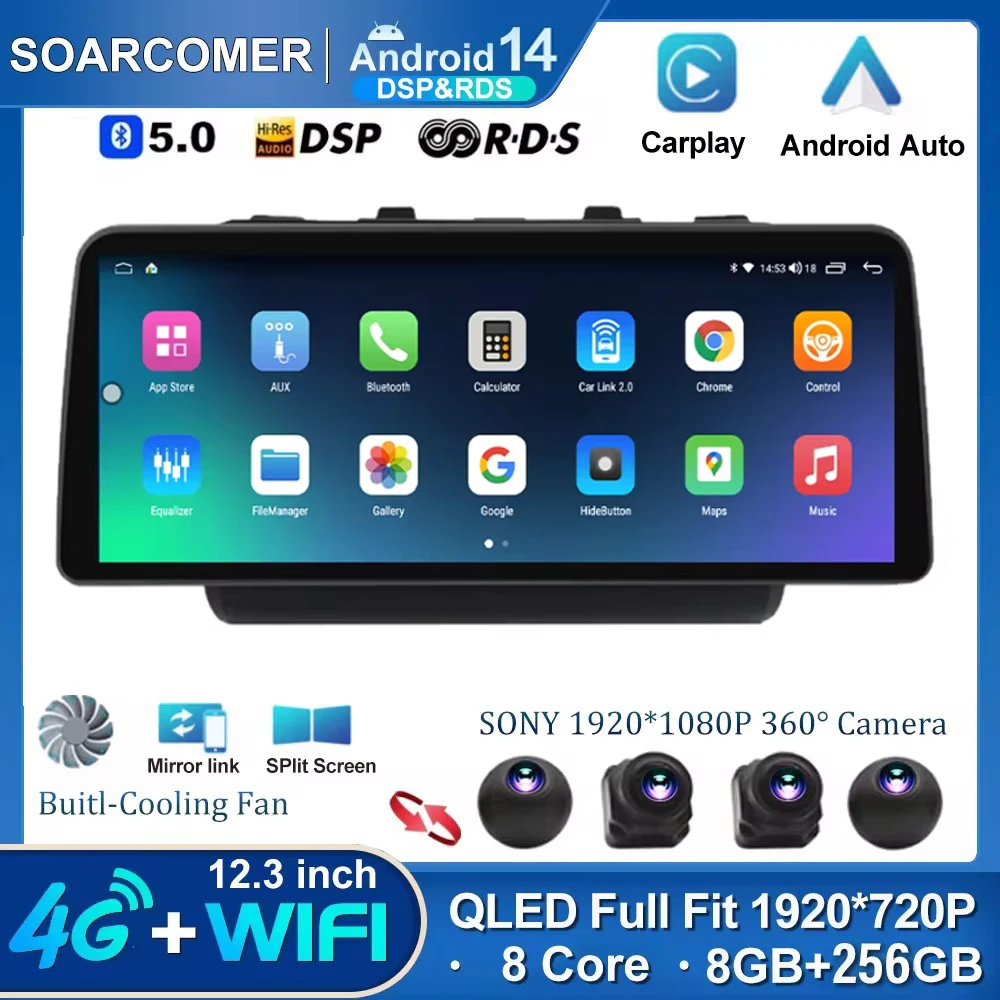 12,3 дюймовый Android 14 для Suzuki Swift 5 2016-2020, автомобильное радио, мультимедийный видеоплеер, навигация, стерео, поддержка 5G WIFI GPS
12,3 дюймовый Android 14 для Suzuki Swift 5 2016-2020, автомобильное радио, мультимедийный видеоплеер, навигация, стерео, поддержка 5G WIFI GPS