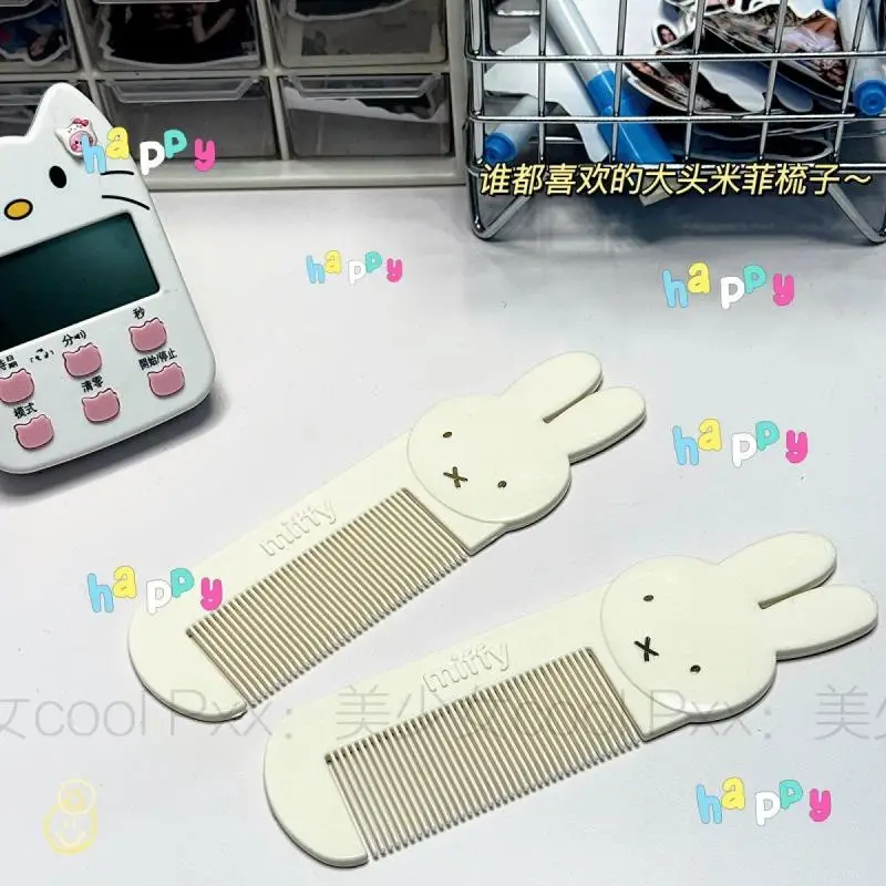 Miffy Anti-Static Hair Comb Household Dense Tooth Comb Portable Women Straight Hair Student Dormitory Comb Girl Birthday Gifts
Miffy Anti-Static Hair Comb Household Dense Tooth Comb Portable Women Straight Hair Student Dormitory Comb Girl Birthday Gifts