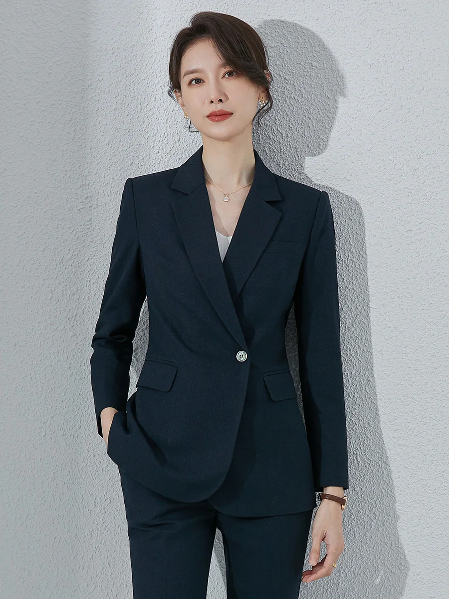 Spring Autumn Women's Suit Jacket Slimming Professional Korean Style Fashionable Workwear Small Western Clothes Commute Style
Spring Autumn Women's Suit Jacket Slimming Professional Korean Style Fashionable Workwear Small Western Clothes Commute Style