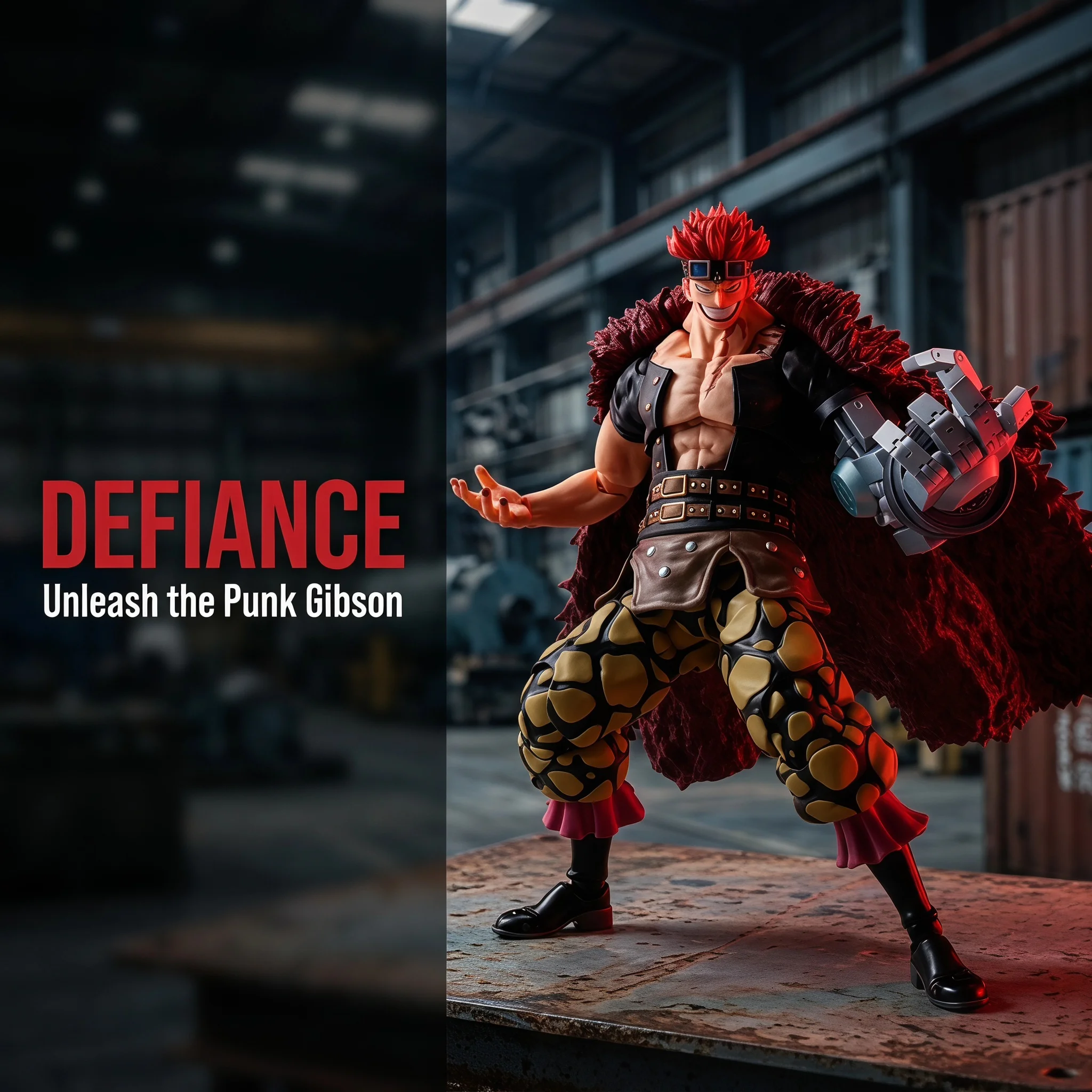 Bandai One Piece Action Figure Toy - Eustass Kid - Onigashima Raid Model Car Ornament Collectible
Bandai One Piece Action Figure Toy - Eustass Kid - Onigashima Raid Model Car Ornament Collectible