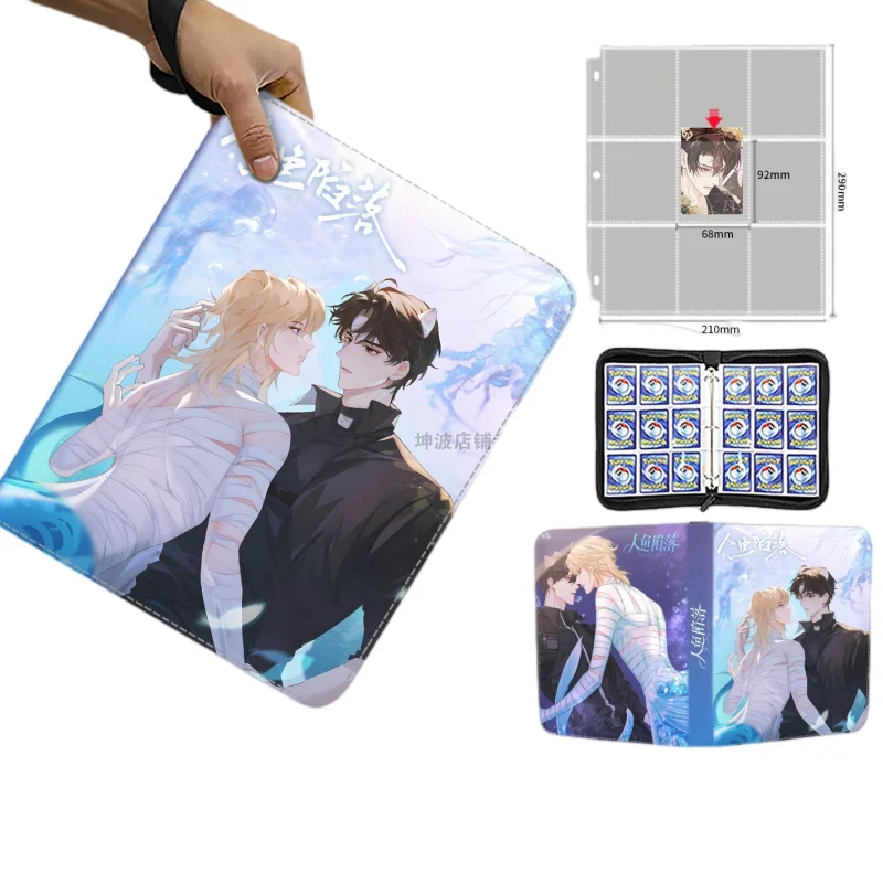 Игровая карточная коллекция The Falling Merman, альбом, переплет для карт, анимационный держатель для визитных карточек, детские игрушки, элитные подарки
Игровая карточная коллекция The Falling Merman, альбом, переплет для карт, анимационный держатель для визитных карточек, детские игрушки, элитные подарки