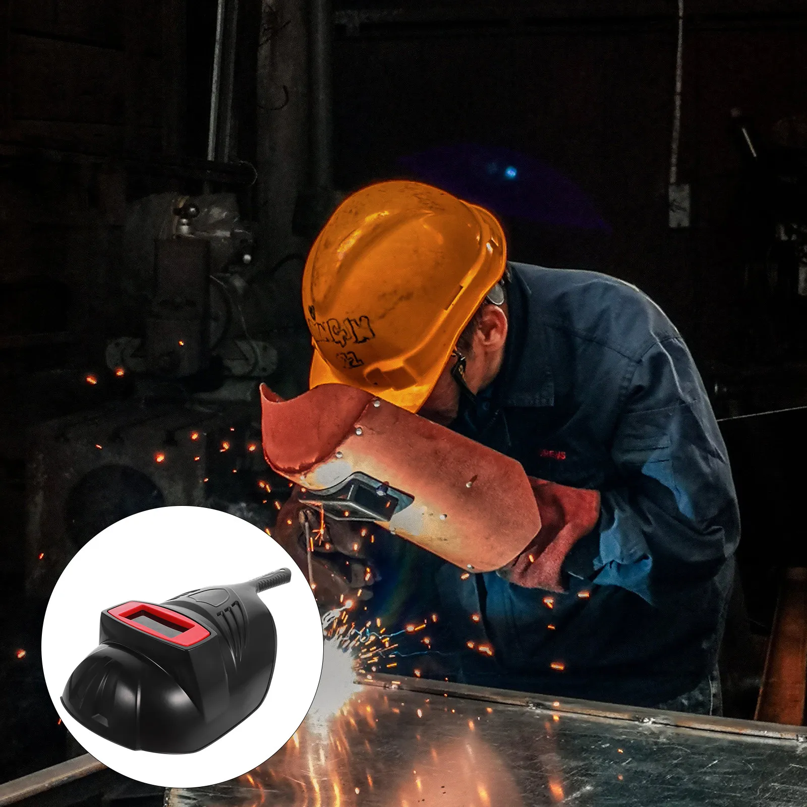 Handheld Welding Face Mask Reusable Facial Shield For Industrial Use Safety Protection Gear
Handheld Welding Face Mask Reusable Facial Shield For Industrial Use Safety Protection Gear