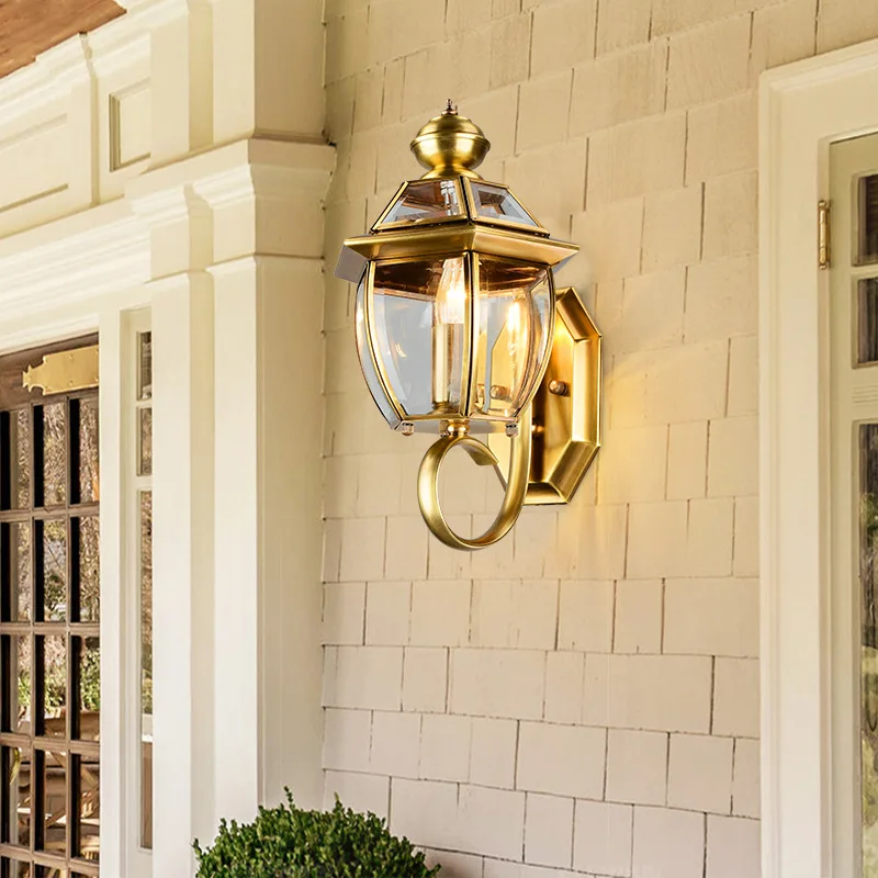 European-Style All-Copper Creative Minimalist Wall Light Classic Room Wall Garden Light Balcony Aisle Light
European-Style All-Copper Creative Minimalist Wall Light Classic Room Wall Garden Light Balcony Aisle Light