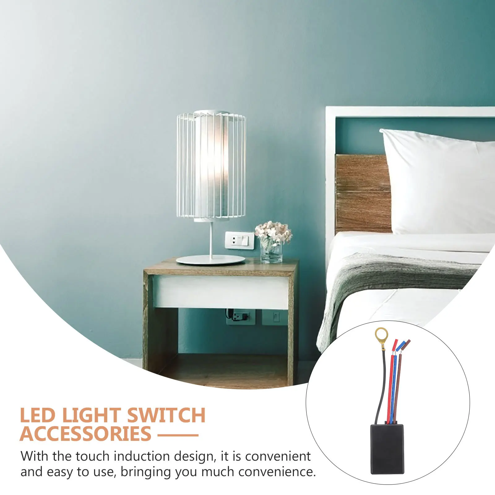 1pc Light Dimmer Switch Black For Dimmer Table Touch Control Home Dimming Lamp Use Dimming Tool Lamp Accessory
1pc Light Dimmer Switch Black For Dimmer Table Touch Control Home Dimming Lamp Use Dimming Tool Lamp Accessory