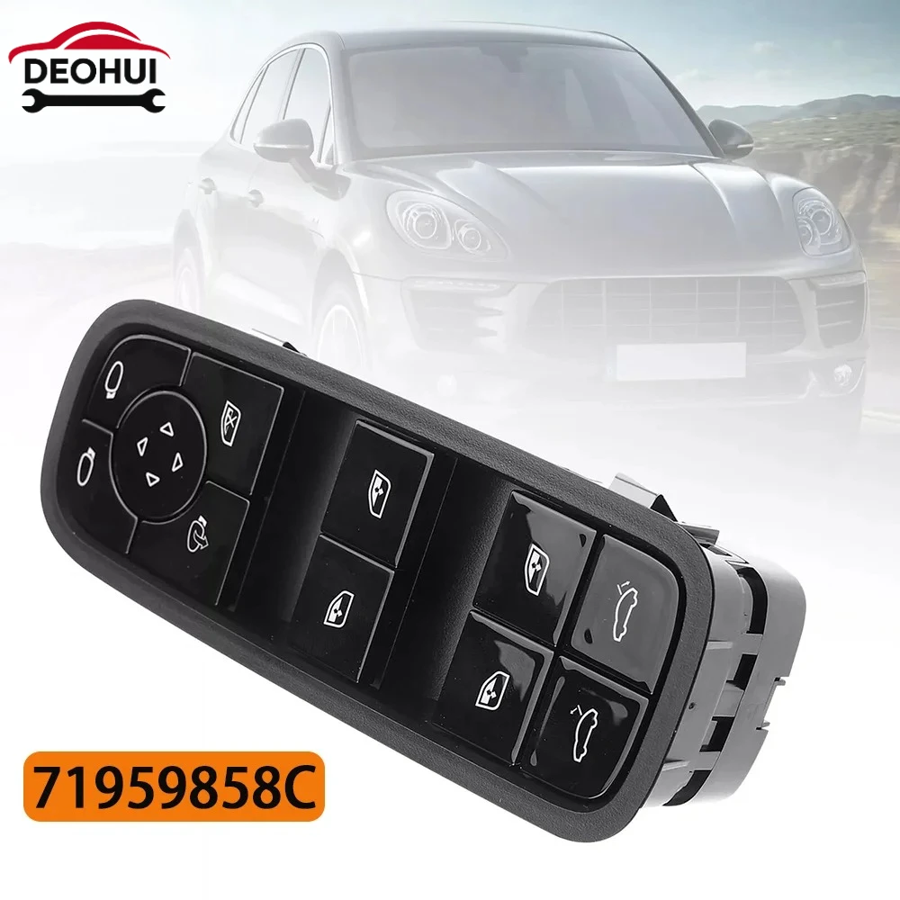 CSDOH For Porsche Cayenne Panamera 2018 2019 2020 2021 971959858C Electric Power Master Window Control Switch Button Auto Parts
CSDOH For Porsche Cayenne Panamera 2018 2019 2020 2021 971959858C Electric Power Master Window Control Switch Button Auto Parts