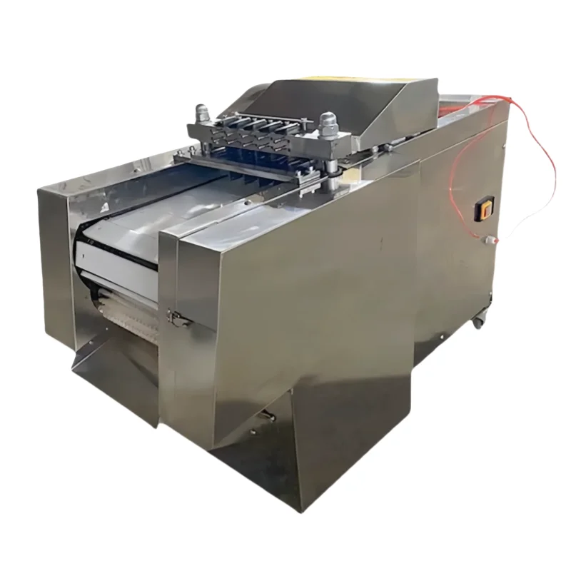 High Efficiency Automatic Stainless Steel Poultry Meat Slicer Chicken Duck Cutter Frozen Fish Dicer Cube Cutting Machine
High Efficiency Automatic Stainless Steel Poultry Meat Slicer Chicken Duck Cutter Frozen Fish Dicer Cube Cutting Machine