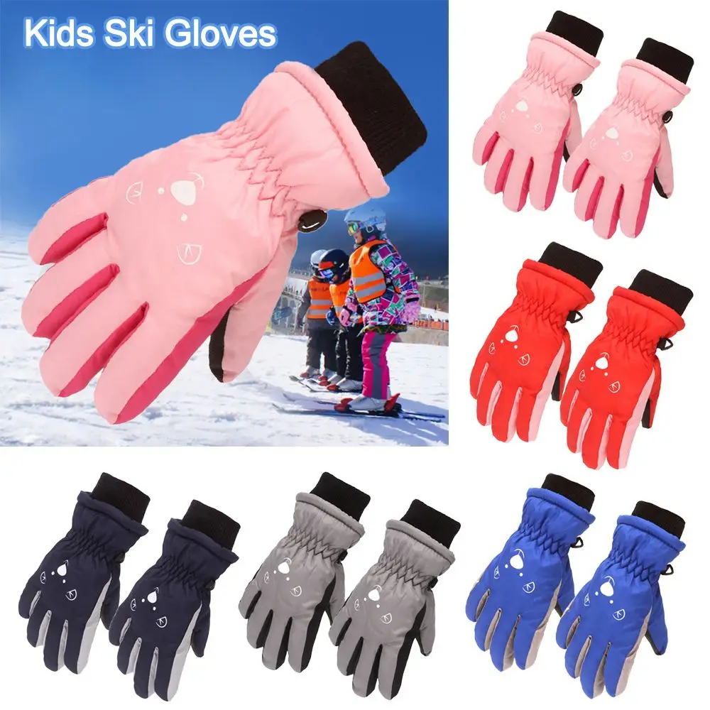 Winter Outdoor Cartoon Windproof Cute Waterproof Ski Gloves Thick Warm Sports Mittens
Winter Outdoor Cartoon Windproof Cute Waterproof Ski Gloves Thick Warm Sports Mittens
