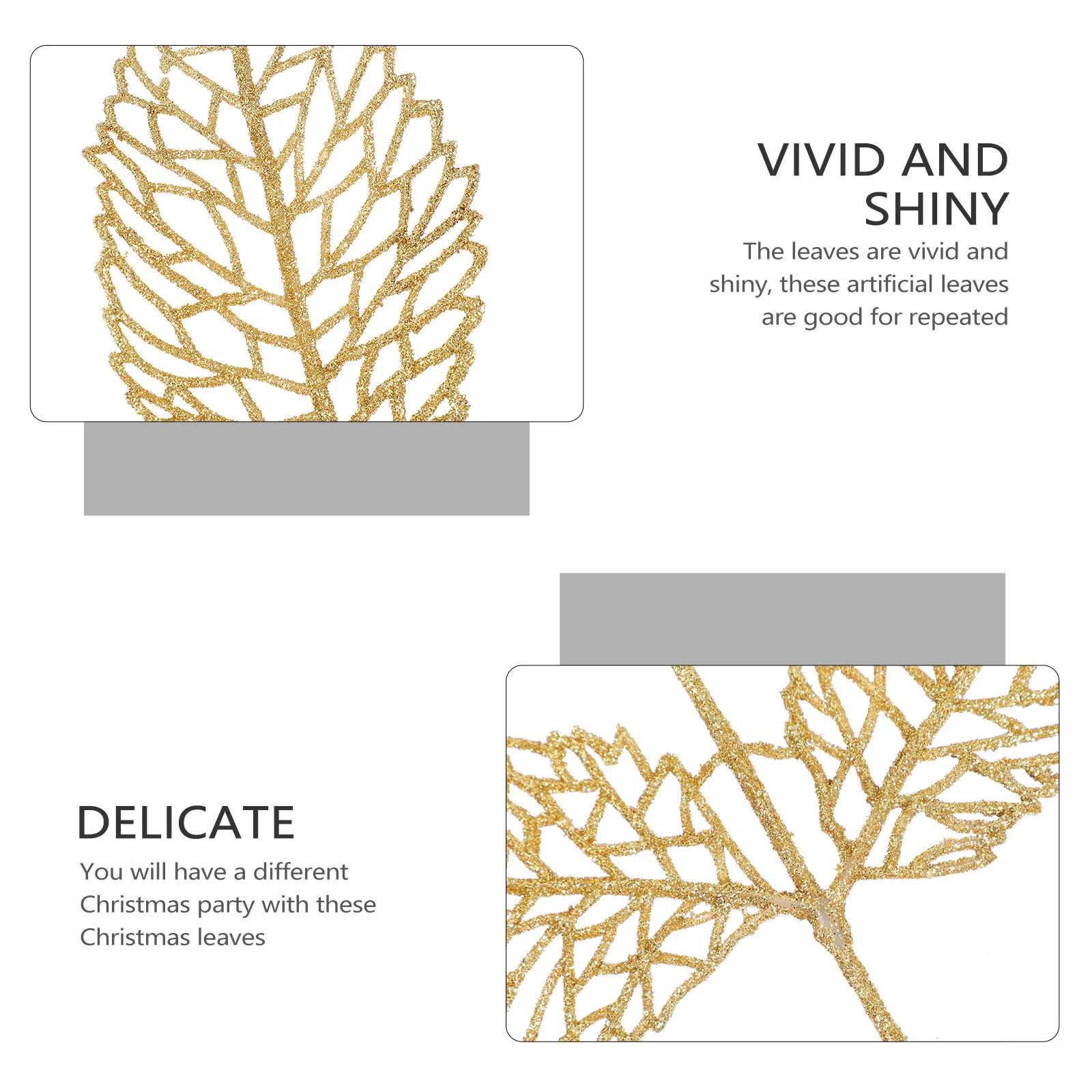 10Pcs Fake Christmas Leaves Decor Shiny Reusable for DIY Wreath and Tree Adornment Christmas Simulation Leaves
10Pcs Fake Christmas Leaves Decor Shiny Reusable for DIY Wreath and Tree Adornment Christmas Simulation Leaves