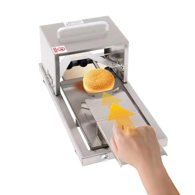 Hot Trends Manual Stainless Steel Burger Bagel Slicer Kitchen Tools Bread Slicer
Hot Trends Manual Stainless Steel Burger Bagel Slicer Kitchen Tools Bread Slicer