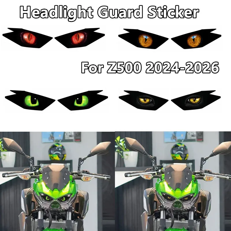 Motorcycle Accessories Headlight Sticker For KAWASAKI Z500 2024-2026 z500 2026 Head Light Guard Protection Stickers
Motorcycle Accessories Headlight Sticker For KAWASAKI Z500 2024-2026 z500 2026 Head Light Guard Protection Stickers