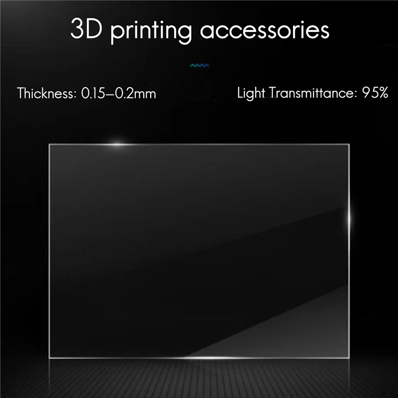 EDT-6PCS 140X200 мм SLA/LCD FEP толщина пленки для 3D-принтера DLP с фототонической смолой 0,15-0,2 мм
EDT-6PCS 140X200 мм SLA/LCD FEP толщина пленки для 3D-принтера DLP с фототонической смолой 0,15-0,2 мм