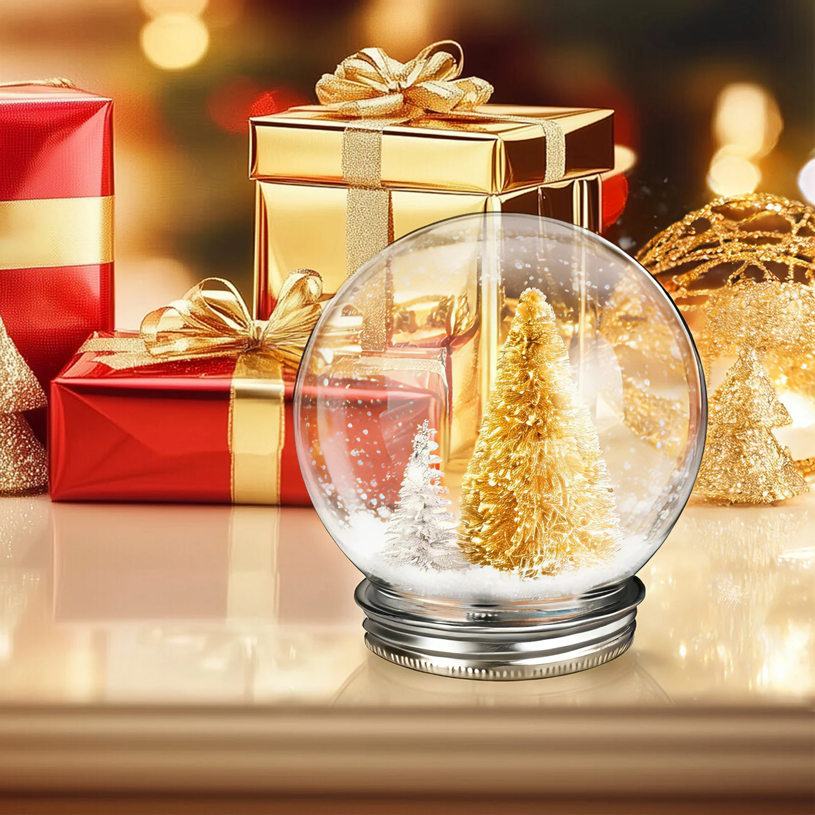 4Pcs Snow Globe Plastic Clear Globes DIY Easy to Decorate Crafts Making Xmas Snow Globe Kit DIY Water Globes Xmas Supply
4Pcs Snow Globe Plastic Clear Globes DIY Easy to Decorate Crafts Making Xmas Snow Globe Kit DIY Water Globes Xmas Supply