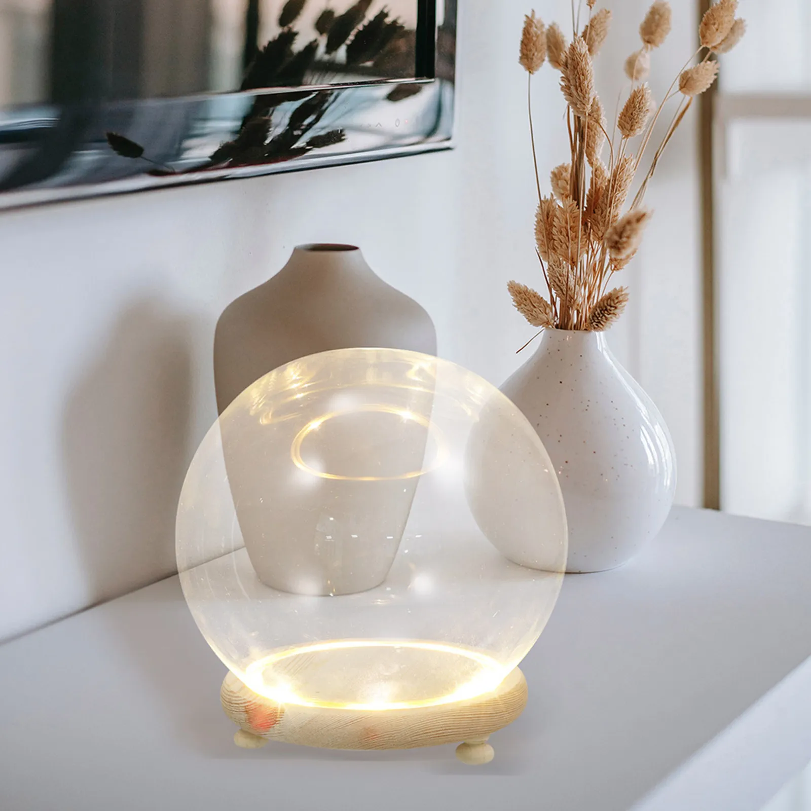Clear Glass Dome Display Cover for Immortal Flowers Artificial Plants Home Shop Decor Glass Preserved Flower Cover with Natural
Clear Glass Dome Display Cover for Immortal Flowers Artificial Plants Home Shop Decor Glass Preserved Flower Cover with Natural