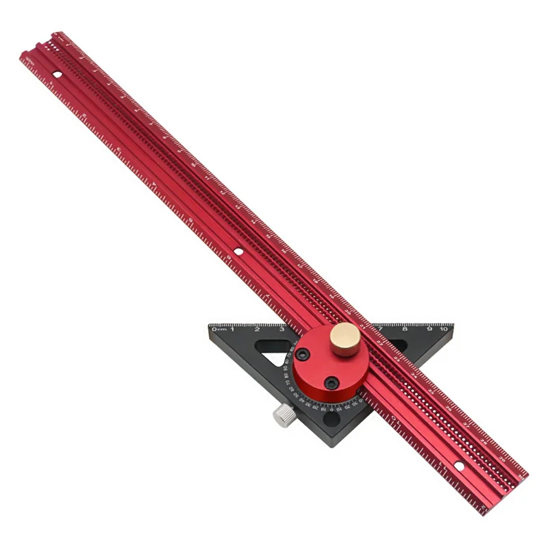 A47U Precision Scribe Ruler Aluminum T-Type Line Drawing Hole Ruler Woodworking Square Layout Marking Gauge Durable 300Mm
A47U Precision Scribe Ruler Aluminum T-Type Line Drawing Hole Ruler Woodworking Square Layout Marking Gauge Durable 300Mm