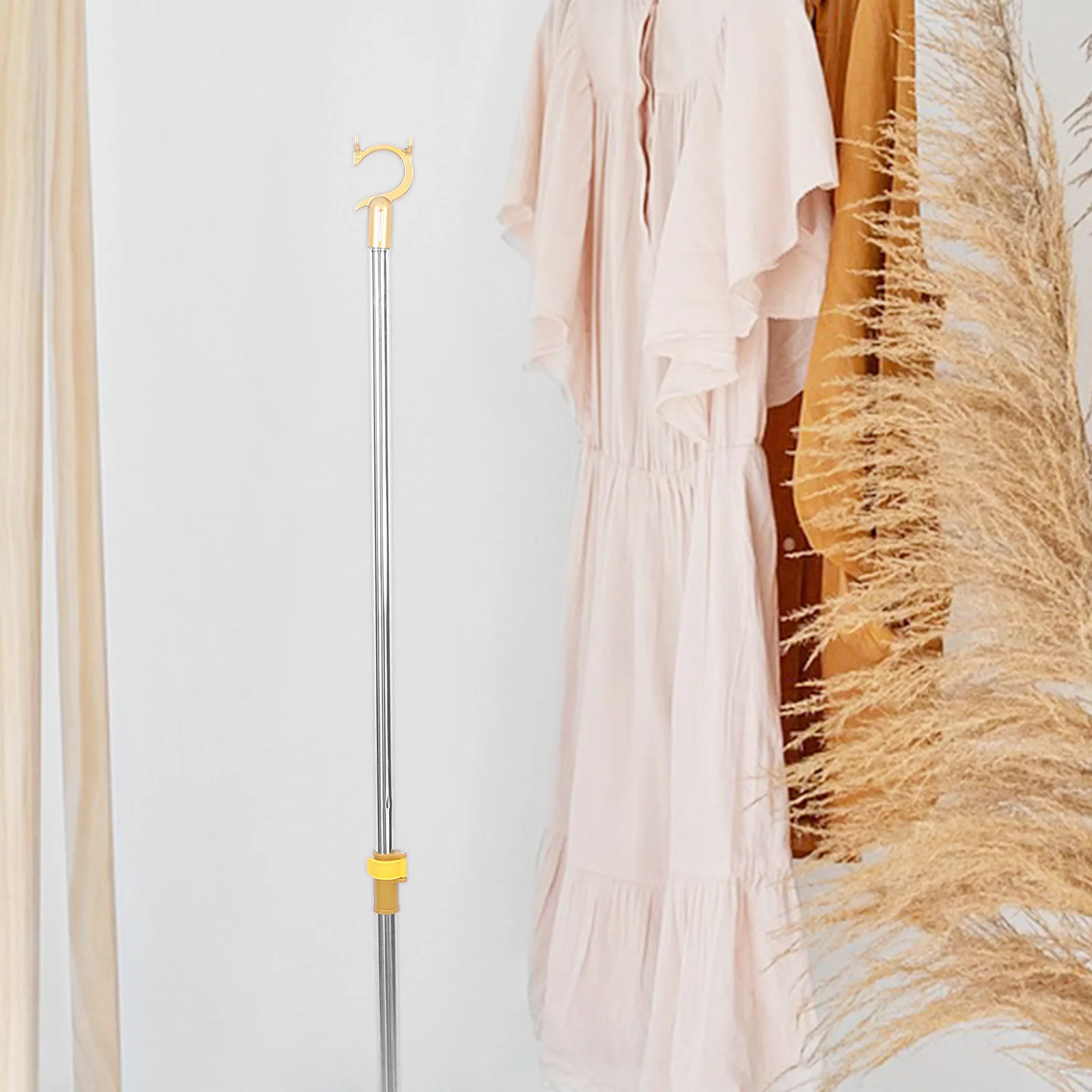 Stainless Steel Adjustable Clothes Reach Pole Retractable Clothesline Rod Balcony Hanging Drying Equipment Clothes Reach Pole
Stainless Steel Adjustable Clothes Reach Pole Retractable Clothesline Rod Balcony Hanging Drying Equipment Clothes Reach Pole