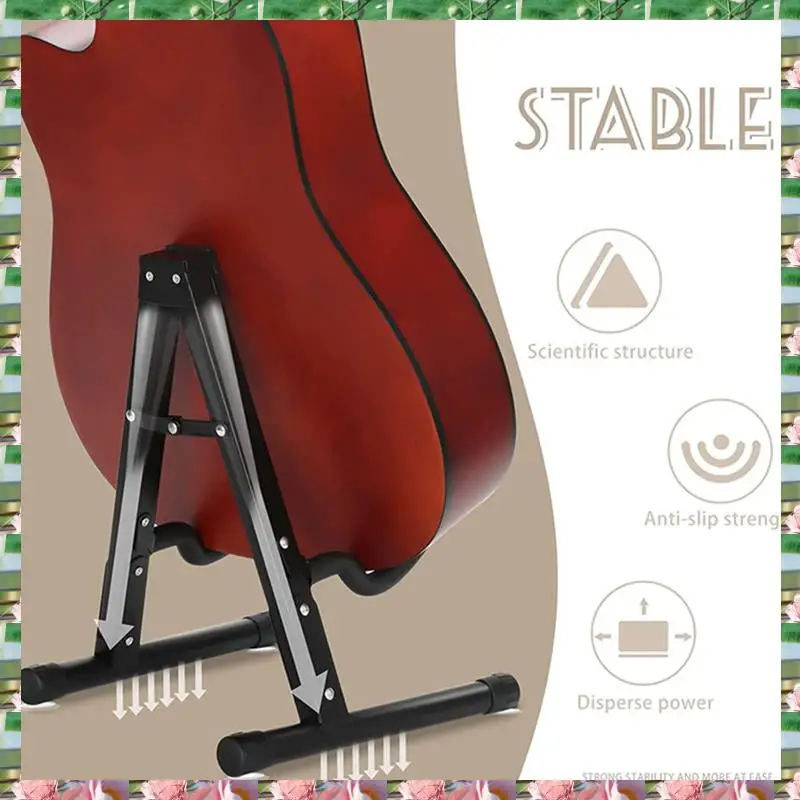 1 Piece Folding Folk Guitar Stand Wooden A-Type Vertical Floor Electric Guitar Stand
1 Piece Folding Folk Guitar Stand Wooden A-Type Vertical Floor Electric Guitar Stand