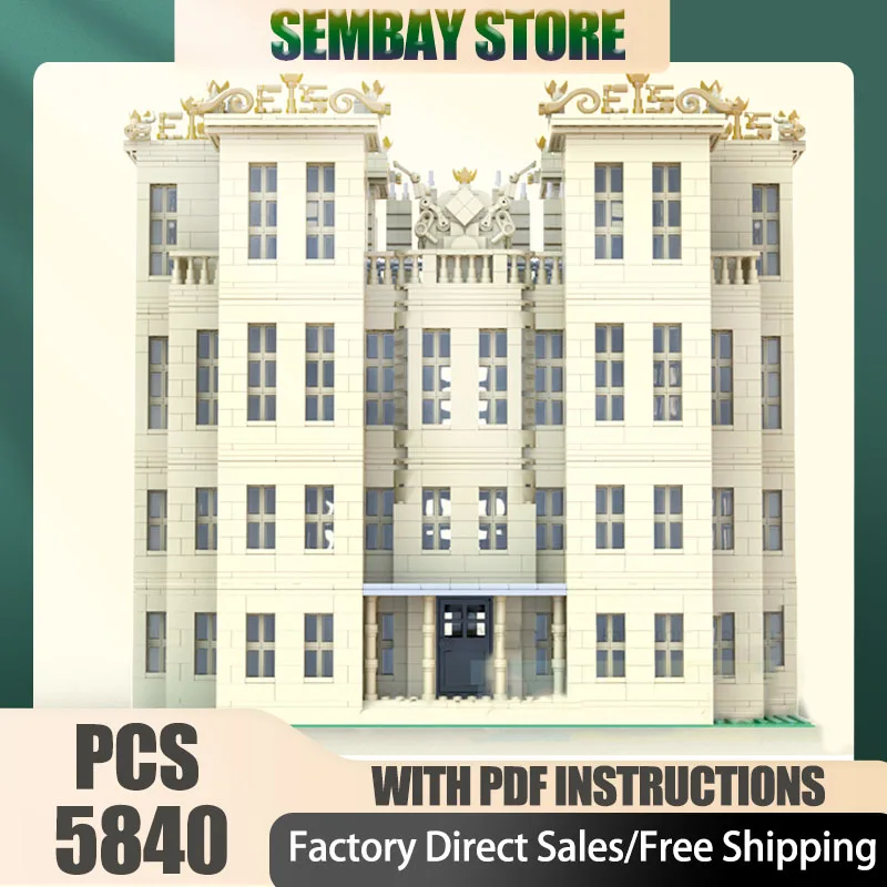 City Street View Model Moc Building Brick Modular Hall Model Technology Blocks Christmas DIY Toy Construction Holidays Gift
City Street View Model Moc Building Brick Modular Hall Model Technology Blocks Christmas DIY Toy Construction Holidays Gift