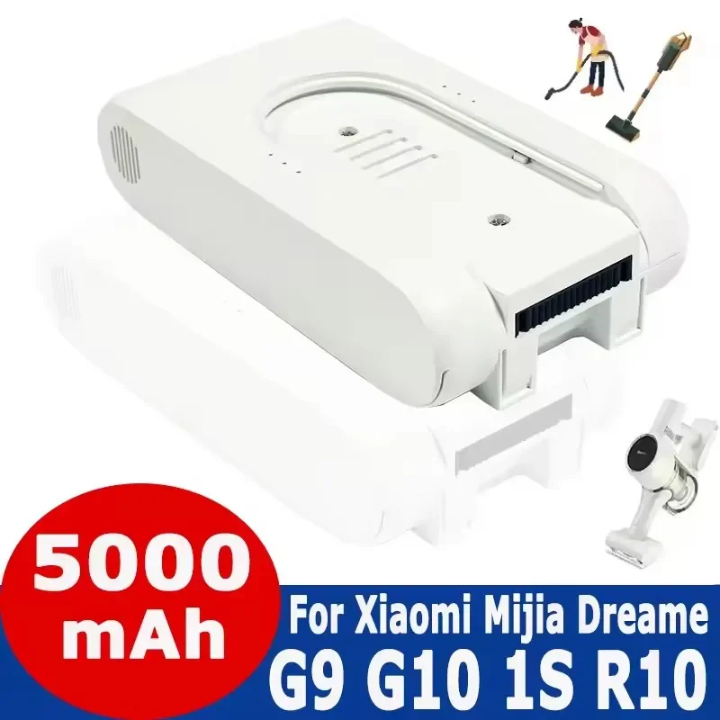NEW Replacement Battery DGDXT-7S1P-001 For Xiaomi Mijia Wireless Vacuum Cleaner G9 G10 G9 Plus G10 Plus 5000mAh
NEW Replacement Battery DGDXT-7S1P-001 For Xiaomi Mijia Wireless Vacuum Cleaner G9 G10 G9 Plus G10 Plus 5000mAh