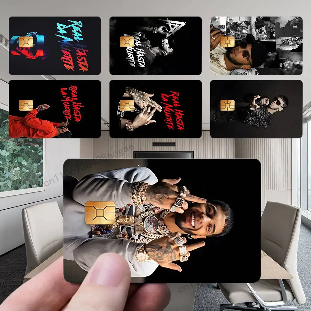 Rapper A-Anuel A-AA Hot PVC Sticker Film Tape Skin for Credit Debit Card For Credit Debit Card Small Large Chip
Rapper A-Anuel A-AA Hot PVC Sticker Film Tape Skin for Credit Debit Card For Credit Debit Card Small Large Chip