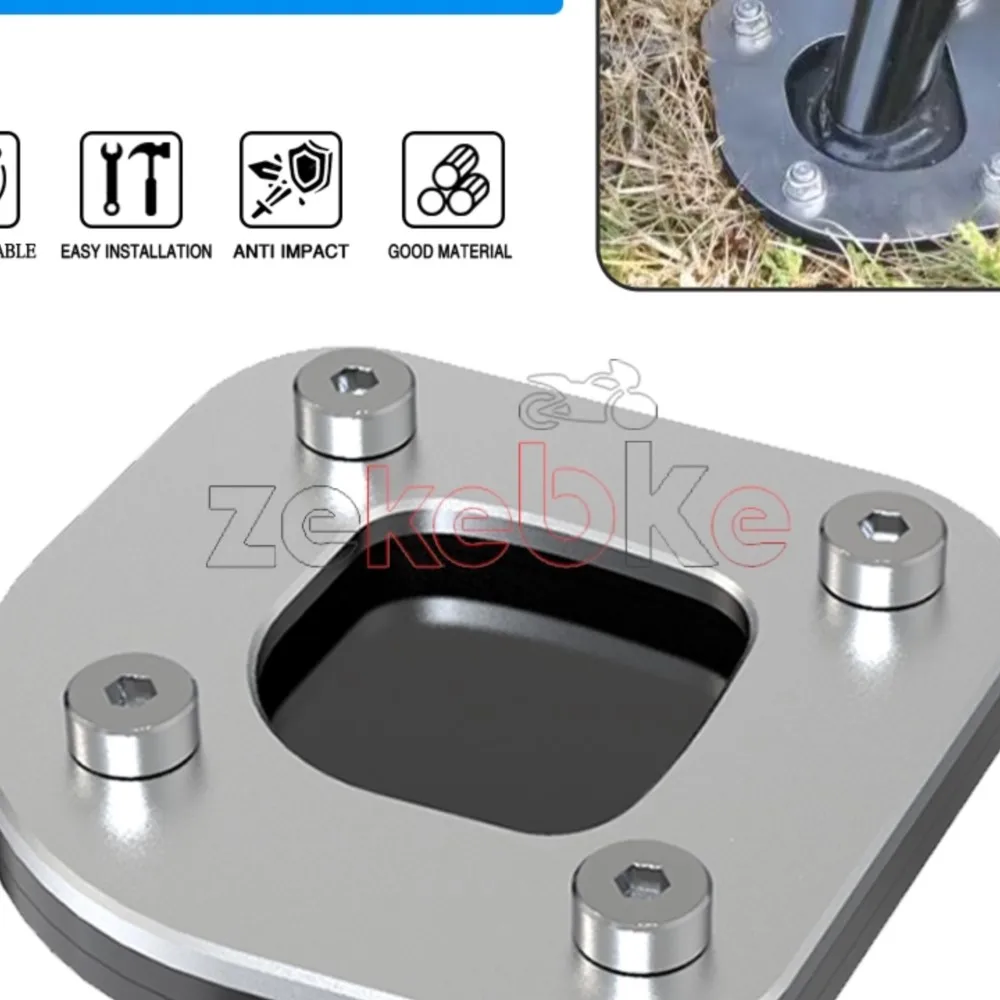 For BMW F800GS F800 GS F800GSA F700G SSide Stand Pad Plate Kickstand Enlarger Support Extension F700 F650 GS F650GS 2013-2018
For BMW F800GS F800 GS F800GSA F700G SSide Stand Pad Plate Kickstand Enlarger Support Extension F700 F650 GS F650GS 2013-2018