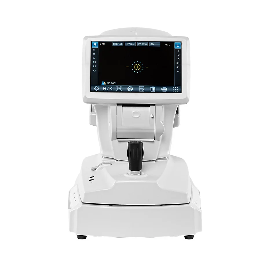 Glasses, automatic computer optometry, corneal curvature autofocus, electric forehead tray
Glasses, automatic computer optometry, corneal curvature autofocus, electric forehead tray